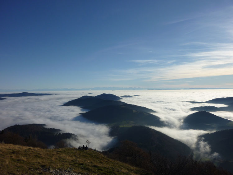 Belchen im Schwarzwald Wiesental Höhenzug Kleines Wiesental