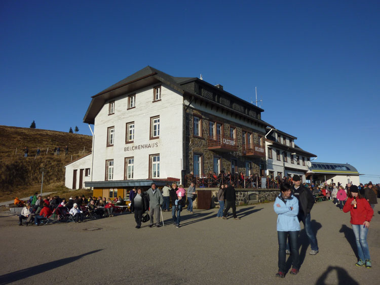 Belchenhaus auf dem Schwarzwaldberg Belchen