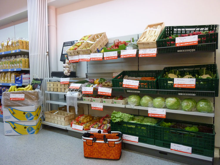 Obst und Gemüse im Schwarzwald Dorfladen Gersbach