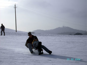 Gersbach-Winter-Schwarzwald-Schlittenfahren-Rodeln