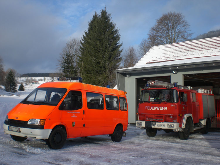 MTW Ford Transit Feuerwehr Fahrzeug