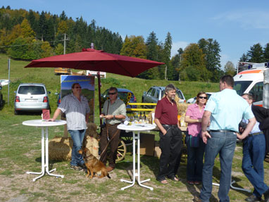 Infostand Schwarzwald Dorfladen Gersbach am Weidefest