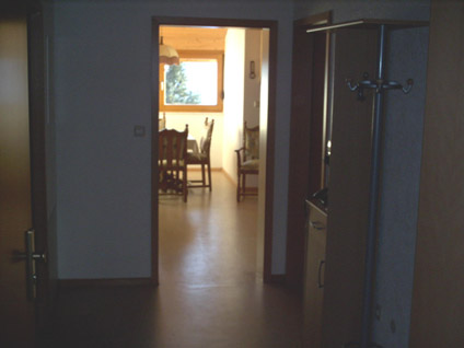 Flur Ferienwohnung Erholungsurlaub Gersbach Schwarzwald (Naturpark Südschwarzwald)