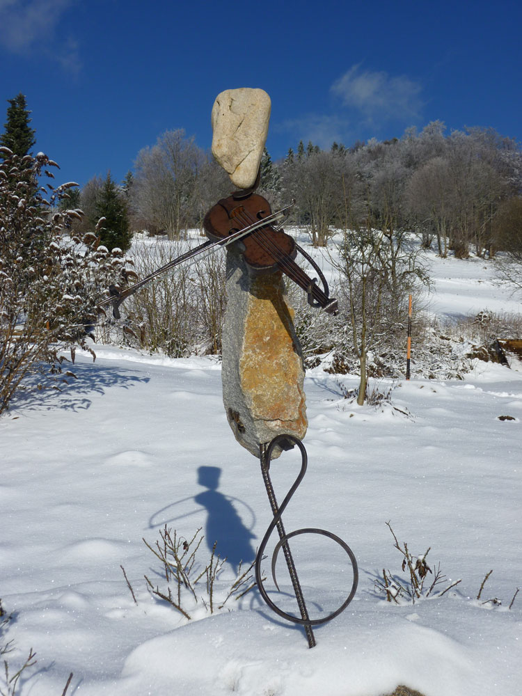 Skulptur Geiger