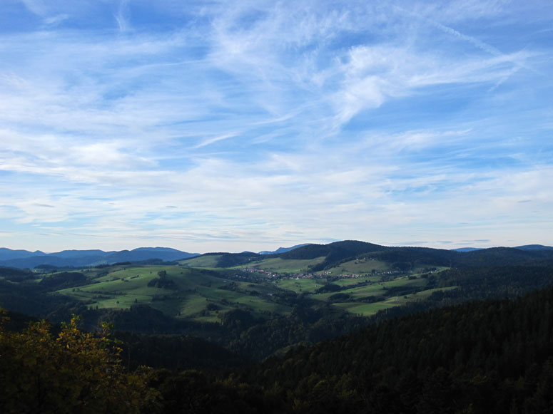 Herbsturlaub Schwarzwald Aussicht