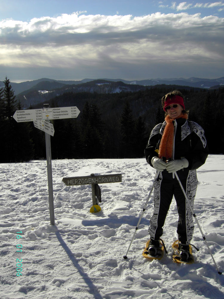 Schwarzwald Schneeschuhwanderung am Herzogenhorn 