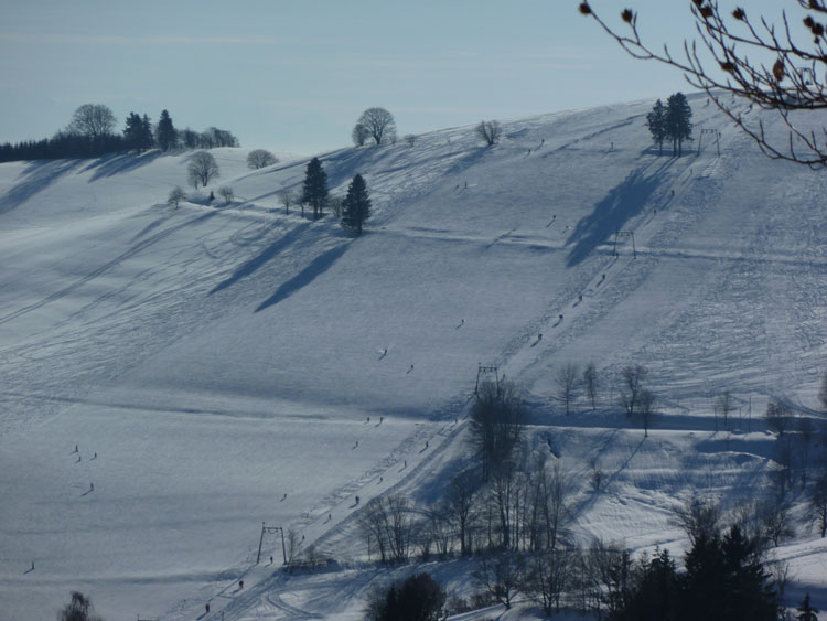 Schwarzwald Skifahren Skipiste Skilift Gersbach 