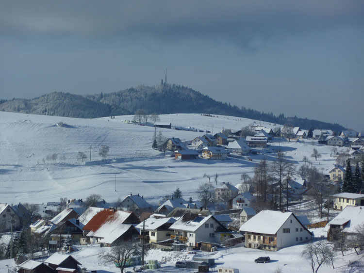 Schwarzwald Winter Landschaft Hohe Moehr