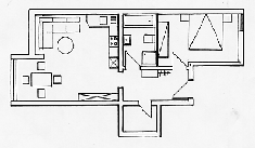 Ferienwohnung 55qm in Gersbach im Schwarzwald (Naturpark Südschwarzwald) Technische Zeichnung